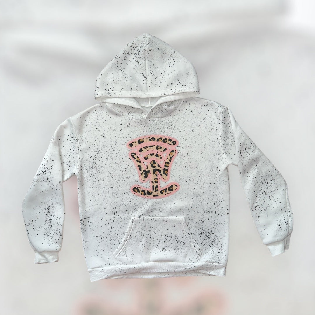 Cement Cheetah Hoodie -Sm/Md